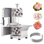 Scie  ruban lectrique - duoku - yf - 400a - 2200 w - acier inoxydable - 0 - 180 mm dpaisseur de coupe ...