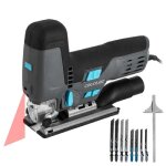 Cecotec multicut 8500 vision - scie sauteuse 800 w coupe pendulaire semelle en fonte daluminium laser ...