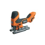 Scie sauteuse � poign�e pommeau aeg 18v brushless - 135 mm bois - sans batterie ni chargeur - bst18bsbl ...