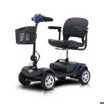 Scooter �lectrique 4 roues 300w si�ge pivotant 360� 25km batterie au plomb amovible de 12 ah mobilit� ...