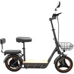Scooter lectrique kukirin c1 pro - moteur 500 w - - batterie 48 v 26 ah - pneus 14 pouces - autonomie ...