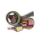 Scotch lot de 2 rouleaux adhésifs demballage avec 1 dévidoir h190 Scotch lot de 2 rouleaux adhésifs demballage avec 1 dévidoir h190