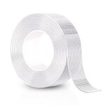 Scotch double face 10m transparent sans traces adhesif double face extra fort pour affiche photo stickers ...