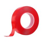 Scotch double face extra fort ruban adh�sif transparent 3cm x 10m r�sistant � leau et haute temp�rature ...