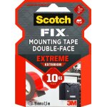 Scotch - fix ruban adhsif double face de fixation extrme pour extrieur 19 mm x 15 m - pour un usage ...