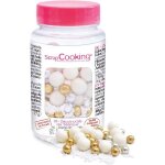 Scrapcooking - pot de décors sucrés féerique 80g - doré, argent, blanc - perles en sucre décoration pâtisserie ... Scrapcooking - pot de décors sucrés féerique 80g - doré, argent, blanc - perles en sucre décoration pâtisserie ...
