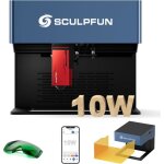 Sculpfun icube pro max 10 w mini graveur laser avec filtre � fum�e gravure par application vitesse gravure ...