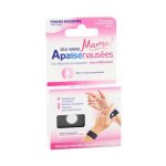 Sea - band maman grossesse bracelet anti - nauses noir 2 units
