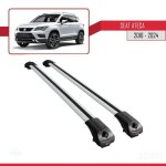 Compatible avec seat ateca (kh7) 2016 - 2024 ace - 1 barres de toit railing porte - bagages de voiture ... Compatible avec seat ateca (kh7) 2016 - 2024 ace - 1 barres de toit railing porte - bagages de voiture ...