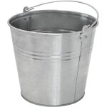 Seau en acier galvanisé à poignée ergonomique 12l - robuste seau jardin de construction seau à mortier ... Seau en acier galvanisé à poignée ergonomique 12l - robuste seau jardin de construction seau à mortier ...