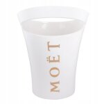 Seau à champagne moët & chandon blanc ? design acrylique Élégant léger et durable ? hauteur 30 cm idéal ... Seau à champagne moët & chandon blanc ? design acrylique Élégant léger et durable ? hauteur 30 cm idéal ...