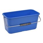 Seau professionnel - 13l - rectangulaire - bleu