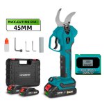 Scateur lectrique sans fil 45mm 4 vitesses - newbeny - 2x 2ah batteries