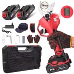 Scateur lectrique sans fil sans balais ciseaux coupe - bonsa arbre fruitier compatible batterie makita ...