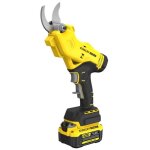 Sécateur électrique sans fil + batterie 4ah + chargeur - stanley fatmax - sfmcpp32m1 - qw - 18v - coupe ... Sécateur électrique sans fil + batterie 4ah + chargeur - stanley fatmax - sfmcpp32m1 - qw - 18v - coupe ...