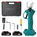 S�cateur �lectrique sans fil sans brosse - lame tungst�ne - coupe branches jardin vigne verger - silencieux ...