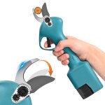 Sécateur électrique sans fil léger avec 2 batteries diamètre de coupe de 25 mm - idéal pour la taille ... Sécateur électrique sans fil léger avec 2 batteries diamètre de coupe de 25 mm - idéal pour la taille ...
