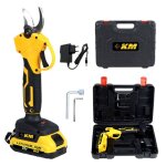 Secateur electrique sans fil moteur sans balais de 1500w batterie 1x6500 mah peut fonctionner pendant ...