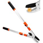 Secateur telescopique 68 - 100cm acier alli� sk5 ouverture maximale 10 cm