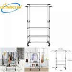 Schage du linge - poteau de schage du linge amovible - poteau de schage du linge  deux poteaux en ...