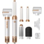 Sche cheveux 7 en 1 set brosse soufflante rotative malette coiffure professionnel boucleur  cheveux ...