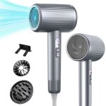 Sche - cheveux ionique 2400 w 3 chaleurs / 2 vitesses avec buse schage rapide sche - cheveux lger ...
