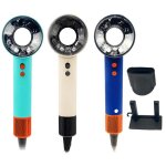 Sèche - cheveux professionnel design transparent avec led 3 vitesses et 3 niveaux de température réglables ... Sèche - cheveux professionnel design transparent avec led 3 vitesses et 3 niveaux de température réglables ...