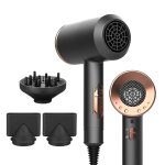 Sèche - cheveux professionnel avec diffuseur brosse à ions négatifs avec air chaud et froid 1800w - noir ... Sèche - cheveux professionnel avec diffuseur brosse à ions négatifs avec air chaud et froid 1800w - noir ...
