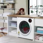 Sèche - linge électrique compact - 132 lb / 6 kg - avec affichage led Sèche - linge électrique compact - 132 lb / 6 kg - avec affichage led