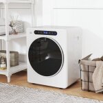 S�che linge � �vacuation s�che - linge �lectrique 1000 w 3 kg 6 modes de s�chage minuterie acier inoxydable ...