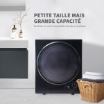 S�che - linge � �vacuation - truxen8 - 25 kg - chauffage c�ramique ptc - minuterie 200 min - montage ...