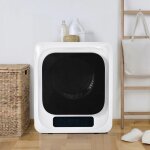 S�che - linge gaz 3kg (4kg r�el) 850w inox - 6 programmes - filtre multi - �tapes - fixation murale blanc ...