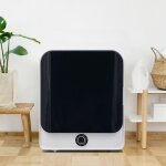 Sche - linge mural compact - capacit relle 4. 5kg - 5 programmes - protection surchauffe - techno ...