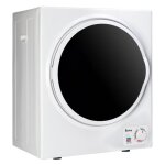 Sche - linge portable - 850w - 25 kg - multi filtration protection contre la surchauffe - blanc
