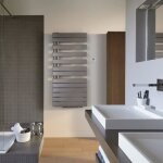 Sche - serviette acova - fassane spa + air asymtrique  gauche eau chaude 1429w (429w + 1000w) fl081 ...