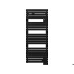Sèche - serviettes électrique - asama connecte ii - h140. 5 x l55 cm - 750w noir Sèche - serviettes électrique - asama connecte ii - h140. 5 x l55 cm - 750w noir