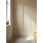 Sche - serviettes lectrique - create - 1 barre - or bross - 60w / 120w