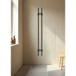 S�che - serviettes �lectrique - create - design vertical - 60w / 120w - acier inoxydable