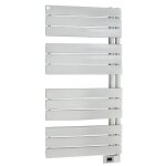 S�che - serviettes �lectrique - deltacalor - asymetrique - 750w - blanc - programmable