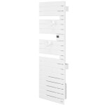 Sche - serviettes lectrique nefertiti mt  droite 500w blanc brillant ? atlantic ? 850006