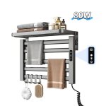 S�che - serviettes �lectrique - porte - serviettes �lectrique � affichage num�rique 5 barres - ipx4 - ...