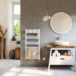 Sèche - serviettes électrique soufflant - marapi tactile blanc - 1500 w + soufflerie 1000 w Sèche - serviettes électrique soufflant - marapi tactile blanc - 1500 w + soufflerie 1000 w