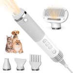 Séchoir pour chien 5 en 1 sèche poils pour chien et chats pulseur pour chien sèche cheveux avec brosse ... Séchoir pour chien 5 en 1 sèche poils pour chien et chats pulseur pour chien sèche cheveux avec brosse ...