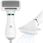 Sèchoir pour chien et chats 2 en 1 séchoir pulseur portable et silencieux avec brosse à lisser température ... Sèchoir pour chien et chats 2 en 1 séchoir pulseur portable et silencieux avec brosse à lisser température ...
