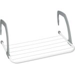 Schoir  linge compact tendoir suspendu pour radiateur et balcon capacit dtendage de 3 m blanc