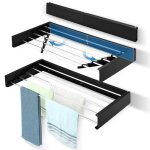Schoir  linge mural tendoir  linge  suspendre rtractable sche - linge pliable pour intrieur et ...