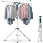 Sechoir a linge pliable intrieur et extrieur schoir  linge parapluie sur pied retractable pliable ...