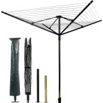 Schoir  linge rotatif extrieurde type parapluieavec douille de fondhousse de protection50mcorde  ...