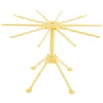 Schoir  ptes pour nouilles spaghetti support outil de cuisine pliable (jaune)