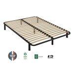 Sedac confortkit cadre  lattes en kit 160 x 200cm - 7 pieds